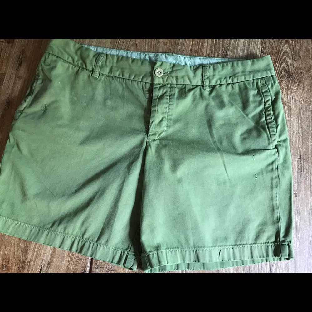 J Crew broken-in boyfriend shorts